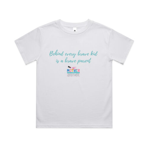 'Behind Every Brave Kid' kids' t-shirt Thumbnail