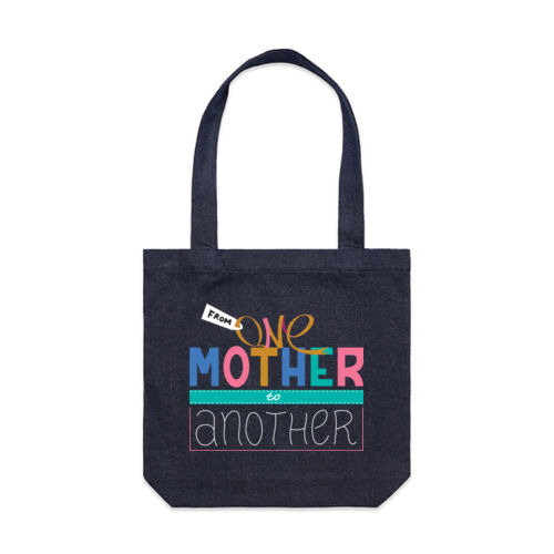 Denim tote bag (dark denim) Thumbnail